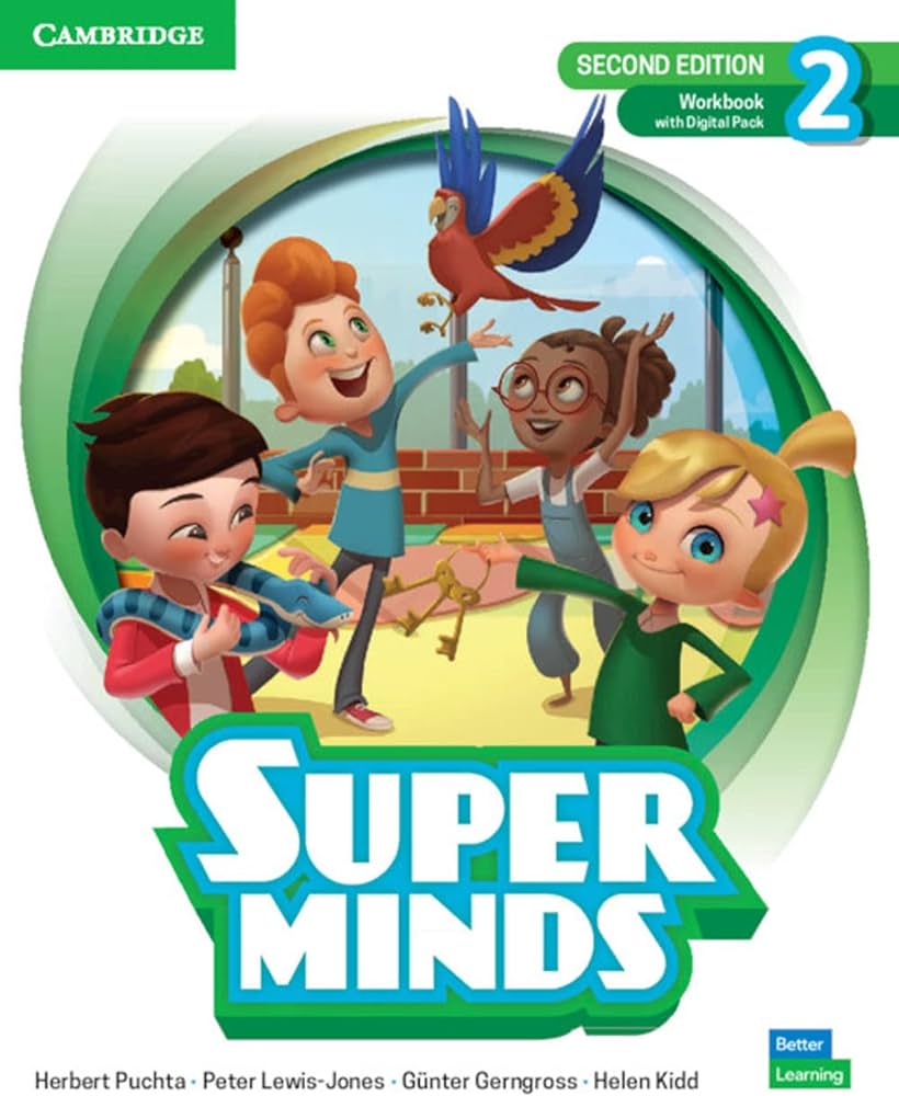 SUPER MINDS 2  WB W/DIGI PK