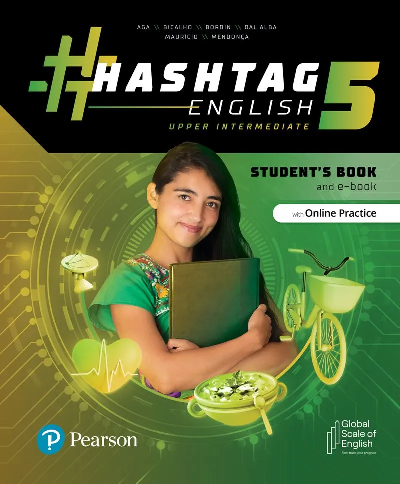 HASHTAG ENGLISH 5 UPPER INTERM BK AND E-