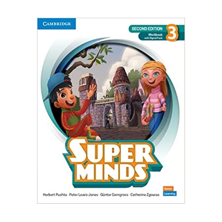 SUPER MINDS 3 WB W/DIGI PK
