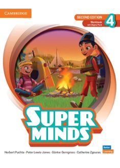 SUPER MINDS 4 WB W/DIGI PK