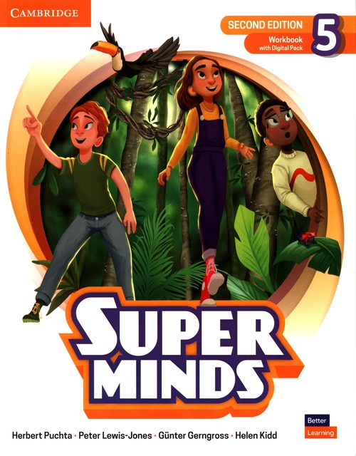 SUPER MINDS 2E L5 WB W/DIGI PK